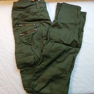 Army green cargo pants